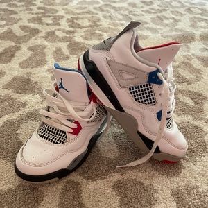 Air Jordan Retro 4 Boys Grade School Size 1.5